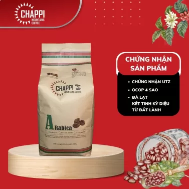 Cà phê bột Arabica Chappi Mountains Coffee
